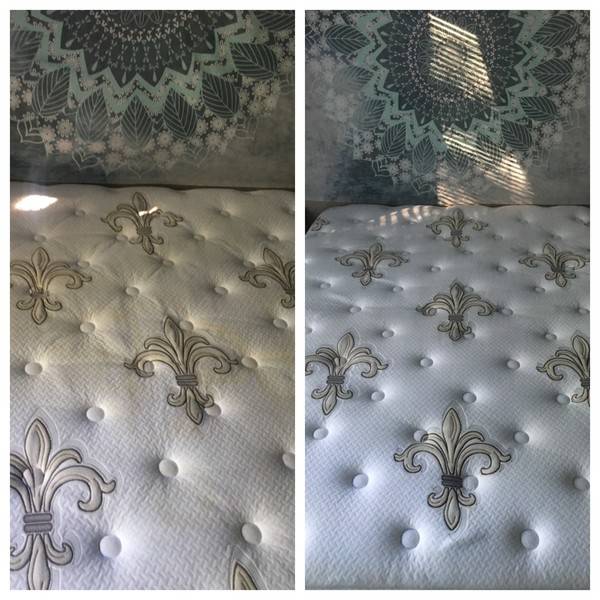 Before & After Mattress Cleaning in Charlotte, NC (1)