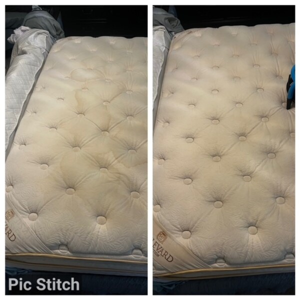 Before & After Mattress Cleaning & Odor Removal in Charlotte, NC (1)